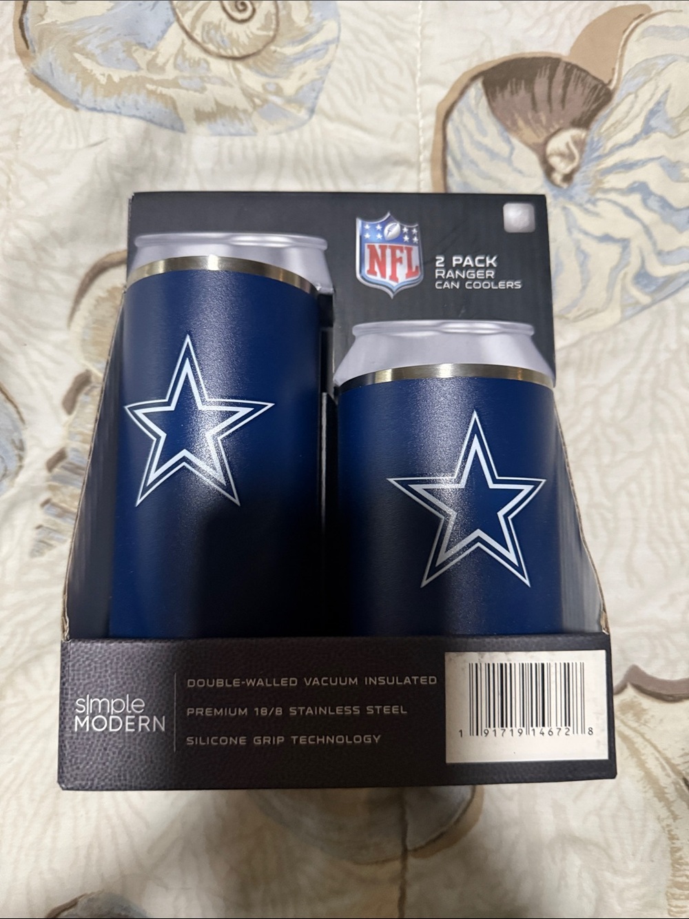 Simple Modern Dallas Cowboys Navy 2-Pack Ranger Can Coolers